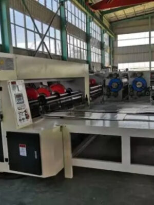 Chain Feeder Corrugated Sheet Rotary Slotting Creasing Carton Machine